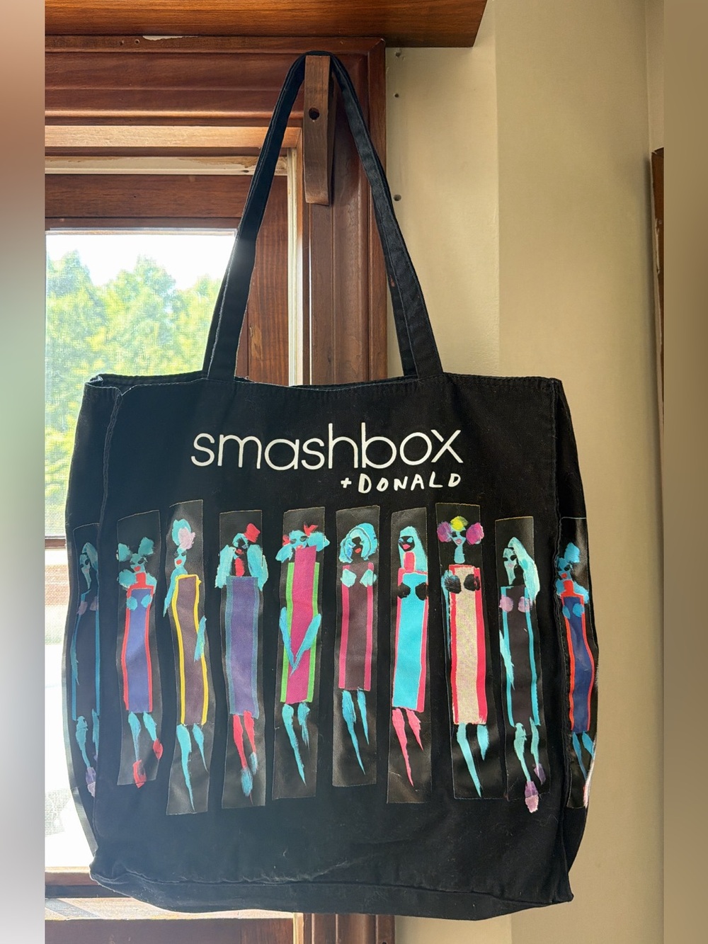 Smashbox cosmetics x Donald drawbertson tote bag